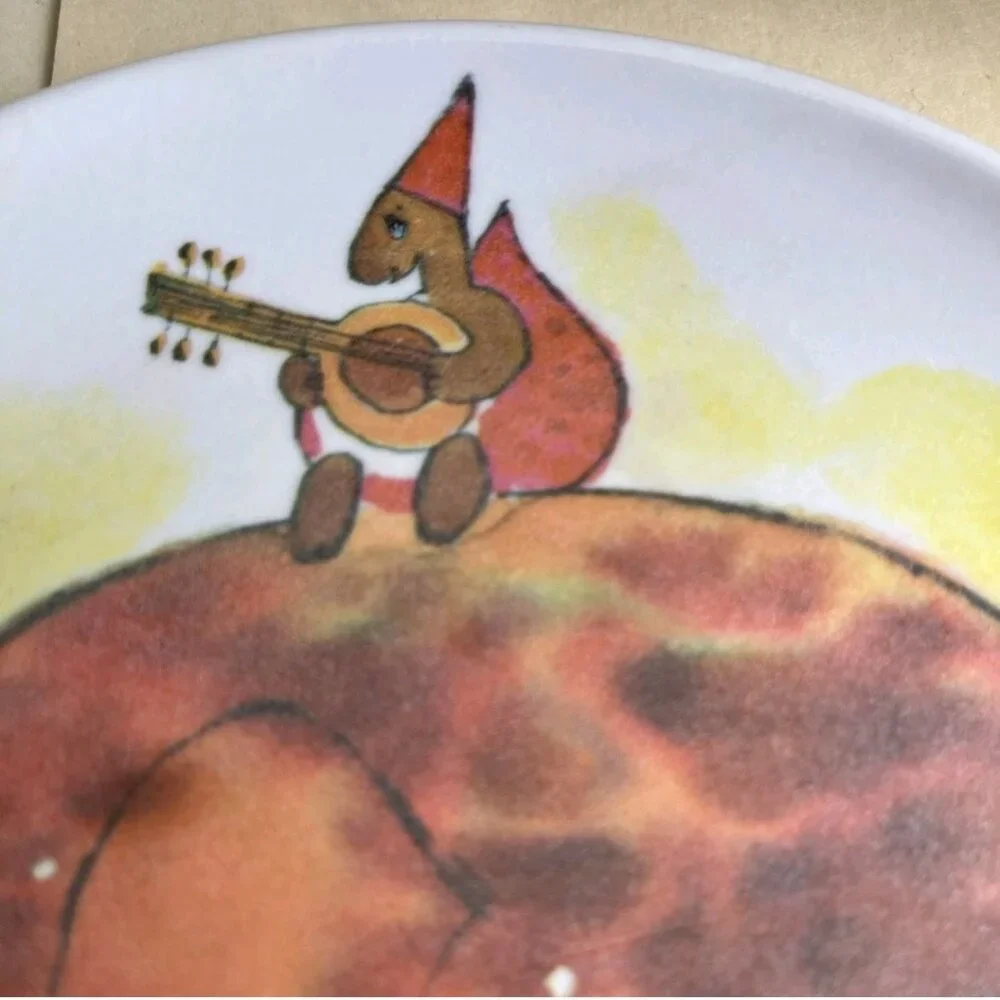 Vintage Lenoxware Nelliephant Elephant Melmac Child’s Plate 7.5”